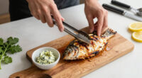 Easy Grilled Cod with Herb Butter