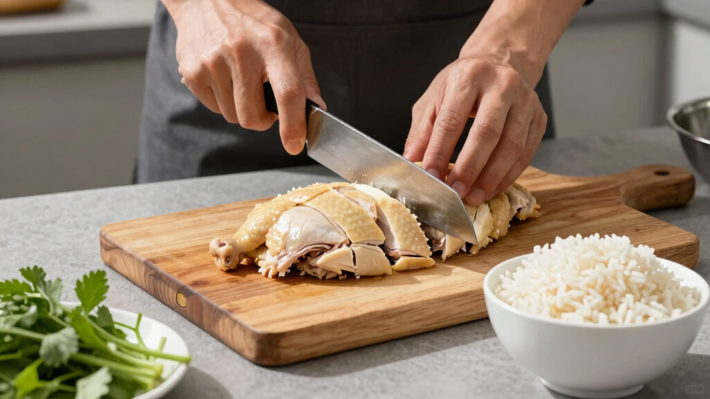 Hainanese Chicken Rice