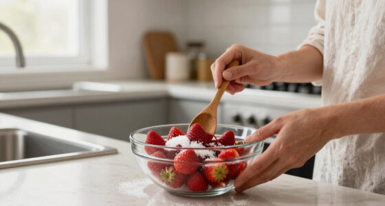 How to Macerate Strawberries With Sugar