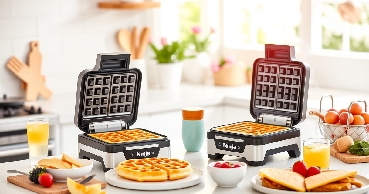 Master Perfect Summer Waffles with the Ninja Belgian Waffle Maker Pro