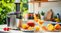Refreshing Summer Citrus Juice with Ninja NeverClog Cold Press Juicer