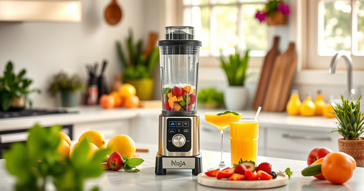Summer Refresh: Make the Perfect Iced Fruit Smoothie with Ninja Blast Max