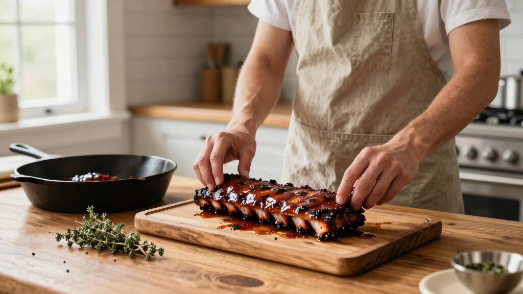 The "Slow and Steady" Oven Method That Gives Baby Back Ribs a Smoky Grill Flavor