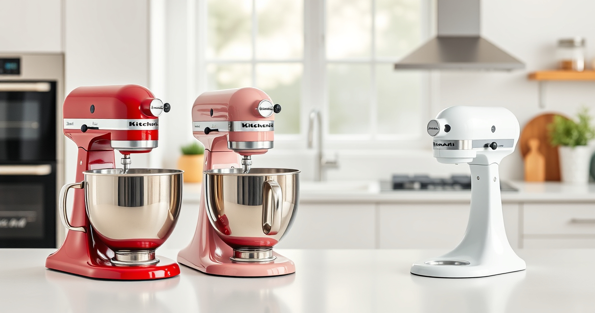 Best KitchenAid Stand Mixers for Baking: Top Picks for Every Baker