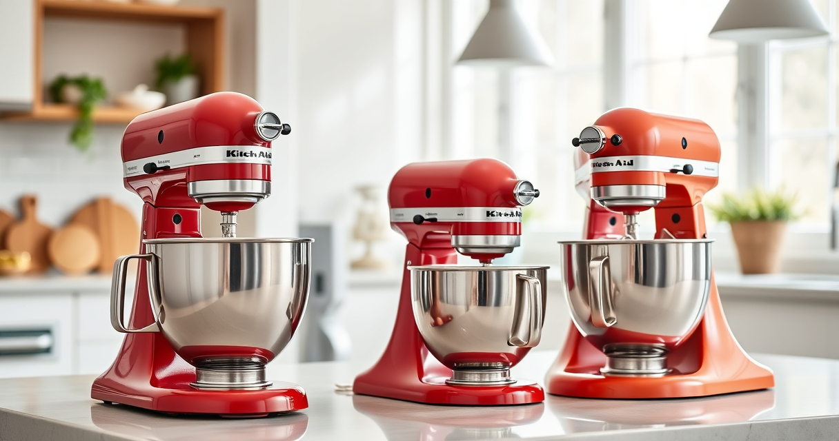 Best KitchenAid Stand Mixers for Beginners: Top Picks for New Users