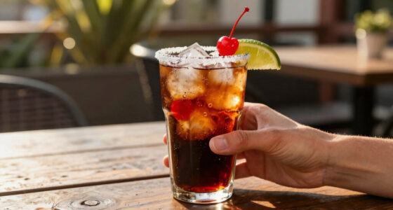 Cherry Coke Margarita