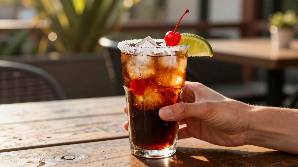 Cherry Coke Margarita