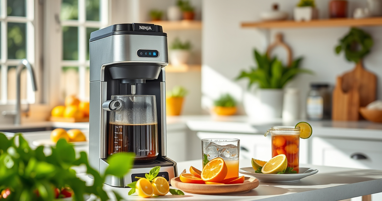 Chill Out This Summer with Ninja Hot & Iced XL Coffee Maker