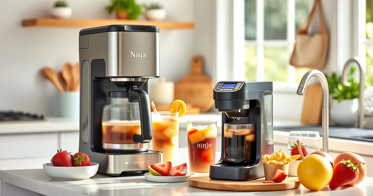 Chill Your Summer Mornings with Ninja Hot & Iced XL Coffee Maker