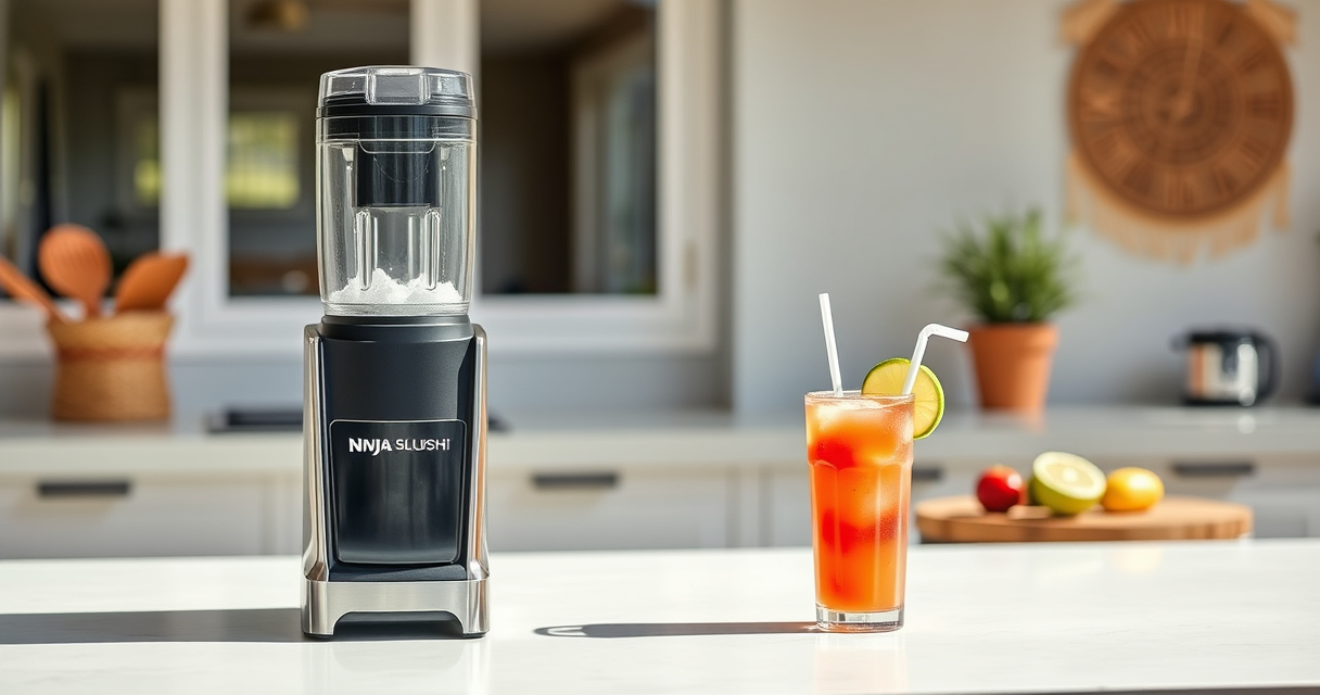 Cool Off This Summer with the Ninja SLUSHi Frozen Drink Maker