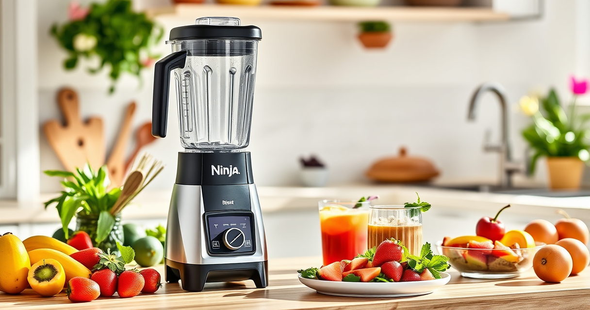 Make the Perfect Summer Smoothie with Ninja BC151EM Blast Portable Blender