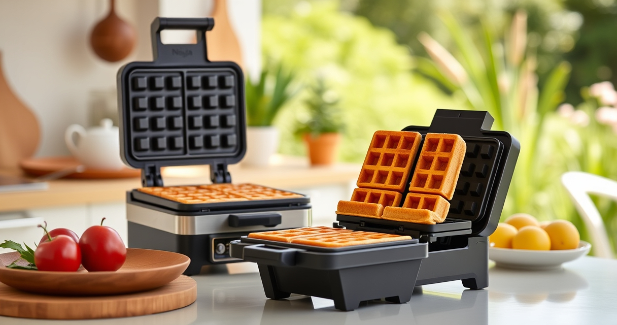 Ninja Belgian Waffle Maker Pro: Perfect Summer Waffles