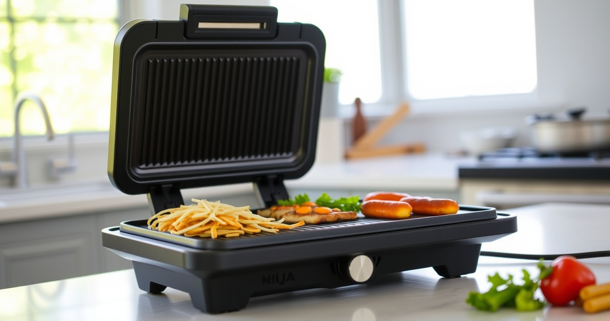 Ninja Foodi Pro 5-in-1 Indoor Grill: Summer Grilling Made Easy