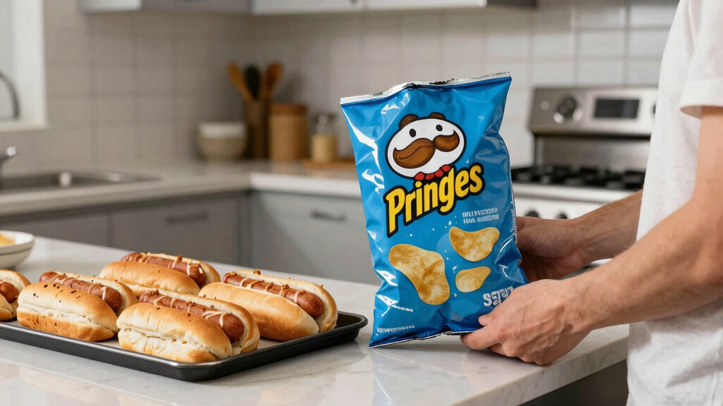 Pringles Just Dropped Hot Dog Buns In Classic Chip Flavors