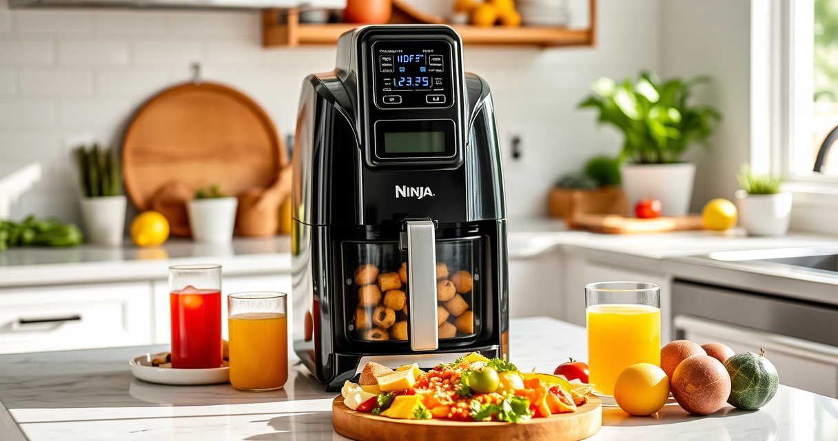 Summer Crispy Veggie Fritters with Ninja DZ401 Foodi Air Fryer