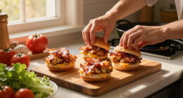 Chicken Bacon Ranch Sliders