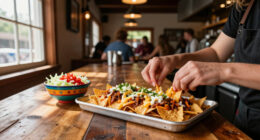 How Florida Tavern Makes Nachos So Every Chip Gets Perfect Topping Mix