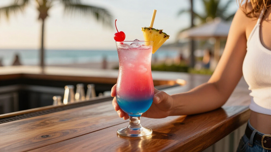 Miami Vice Cocktail