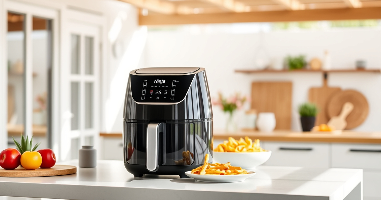 Ninja Crispi 4-in-1 Glass Air Fryer: Perfect for Summer Snacking & Meal Prep
