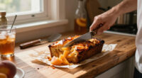 Peach Cobbler Loaf