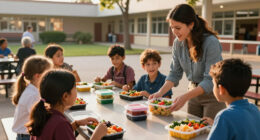 School Food Surges In Global Coverage
