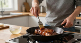 The Cheap 1-Ingredient Glaze That Completely Transforms Steak