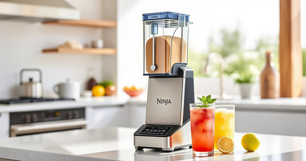 Beat the Summer Heat with the Ninja SLUSHi Frozen Drink Maker