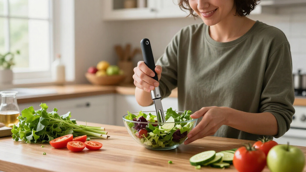 “Best Thing Ever!”: The TikTok-Famous $10 Tool That Preps Salads In Seconds