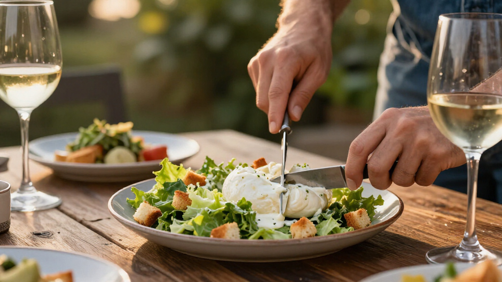 Caesar Salad Cotta