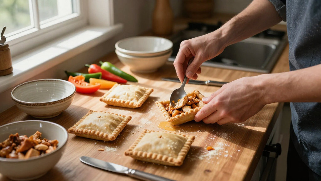 Carla Hall’s Chicken Pot Pie Pop Tarts