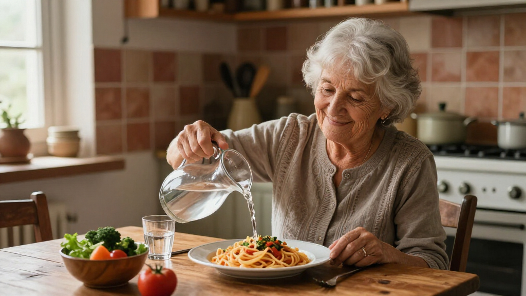 Centenarian Tullia Of Busto Arsizio Cooks And Drinks Wine At Lunch