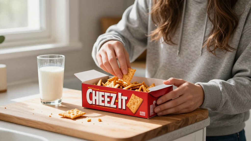 Cheez-It Flexes With Protein-loaded Cheese Cracker