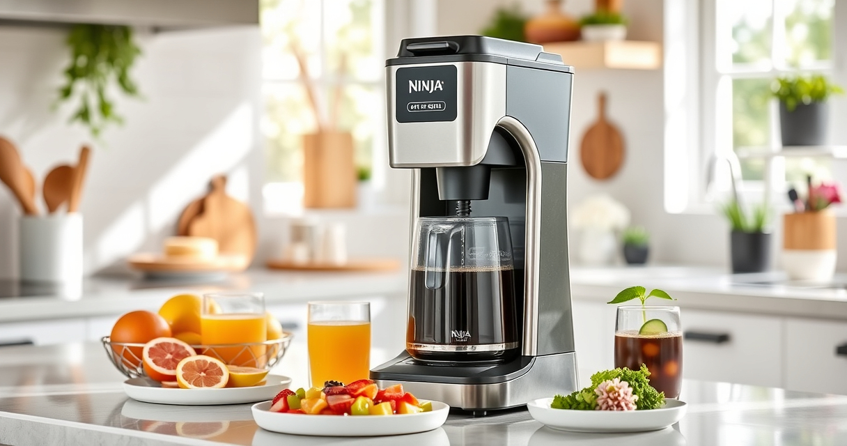 Enjoy Effortless Summer Evenings with the Ninja Hot & Iced XL Coffee Maker