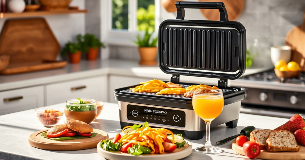 Host Effortless Summer Pool Parties with the Ninja Foodi Pro 5-in-1 Grill
