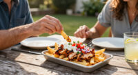 Loaded Chicken Gyro Fries
