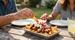 Loaded Chicken Gyro Fries