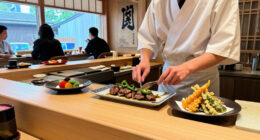 Mexico And Japan Highlighted On Teppan Grill - Food & Wine Menu