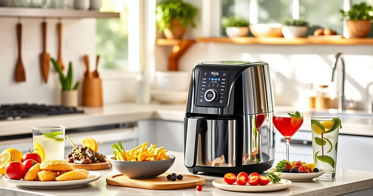 Ninja Crispi Pro Glass Air Fryer: Effortless Summer Party Cooking