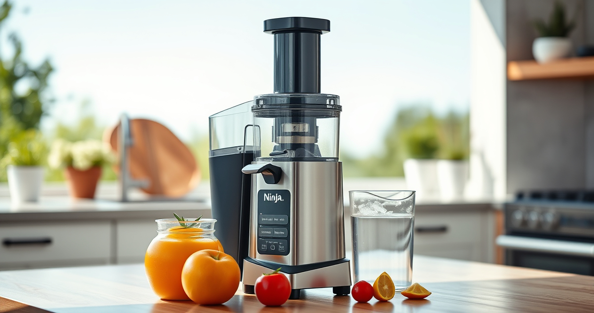 Ninja NeverClog Cold Press Juicer: Summer Juice Made Easy
