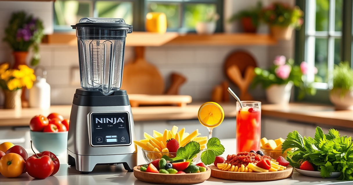 Ninja Professional Blender: Effortless Summer Party Masterpiece