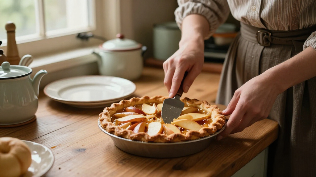 Old-Fashioned Ritz Apple Pie From The Great Depression That People Still Make