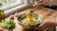 Spaghetti Freddi Alla Crema Di Lattuga