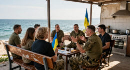Sporting Diplomacy In Odesa: Ukrainian Servicemen Take On Italian Pacifists