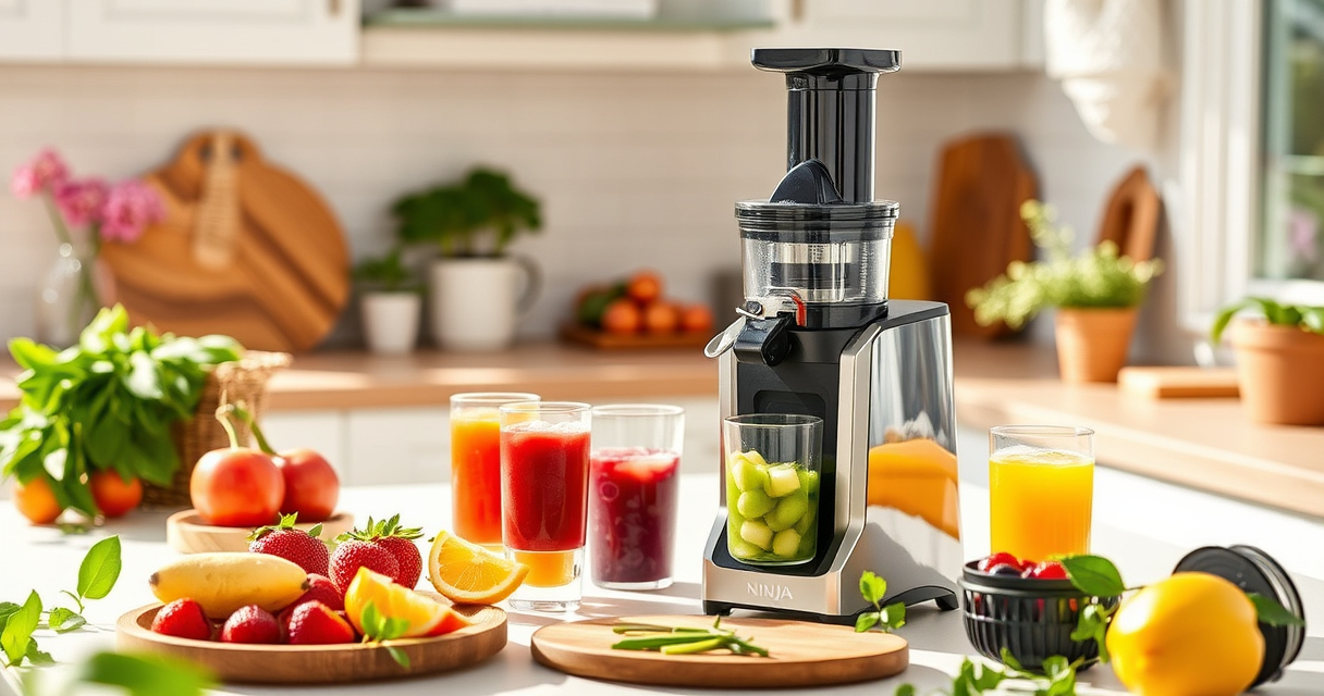 Summer Refresh: Delicious Recipes with the Ninja NeverClog Cold Press Juicer