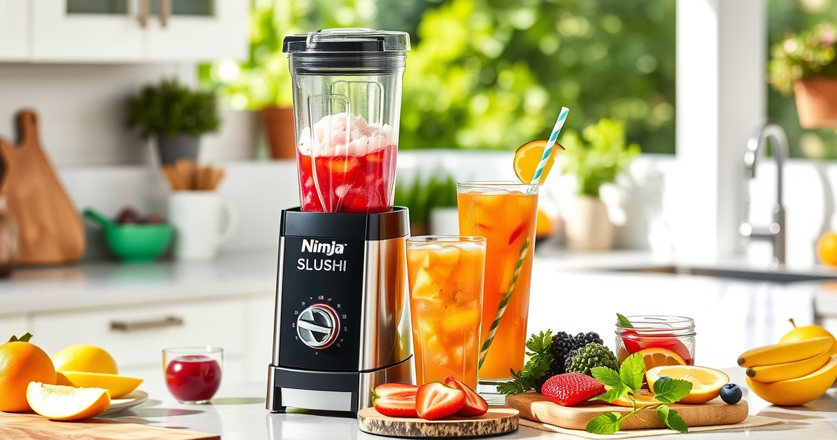 Summer Refresh: Easy Recipes with Ninja SLUSHi Drink Maker