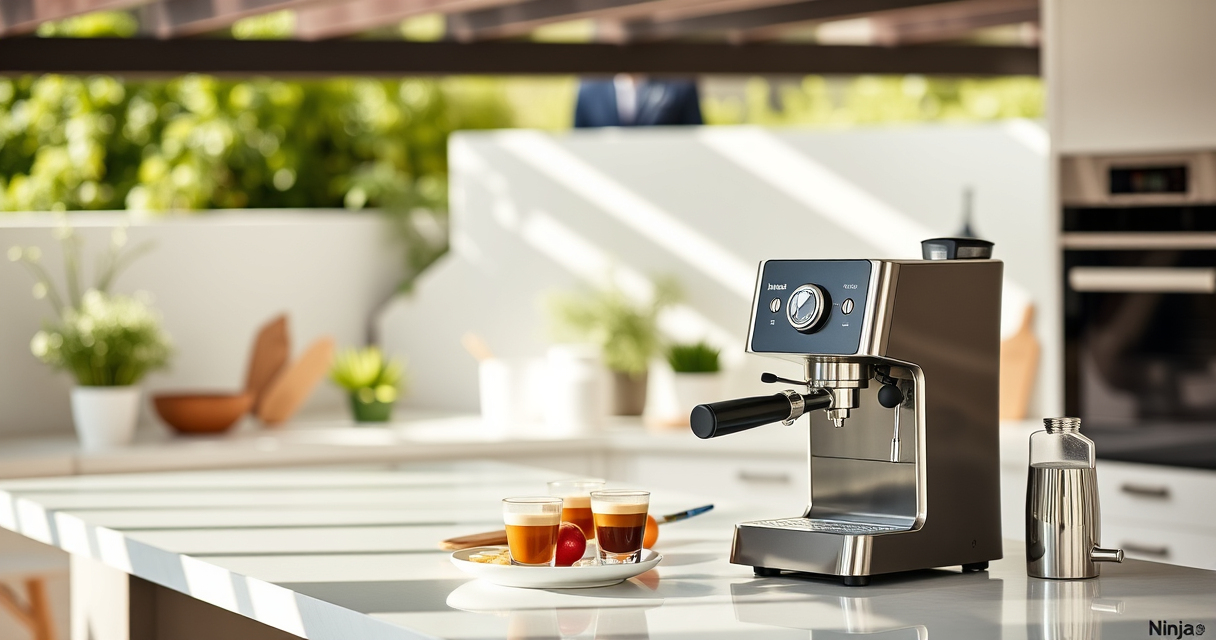 Summer Sips Made Easy: Ninja Luxe Café Pro Espresso Machine Review