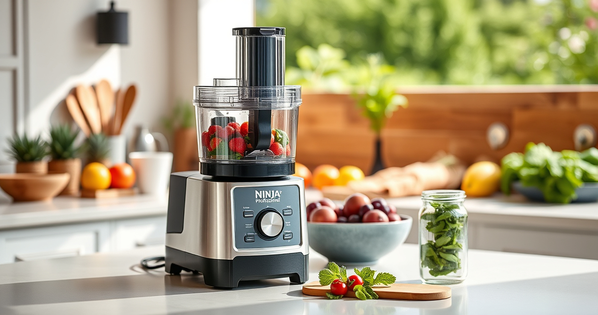 Summer Smoothies & Sauces: Master Your Ninja Food Processor
