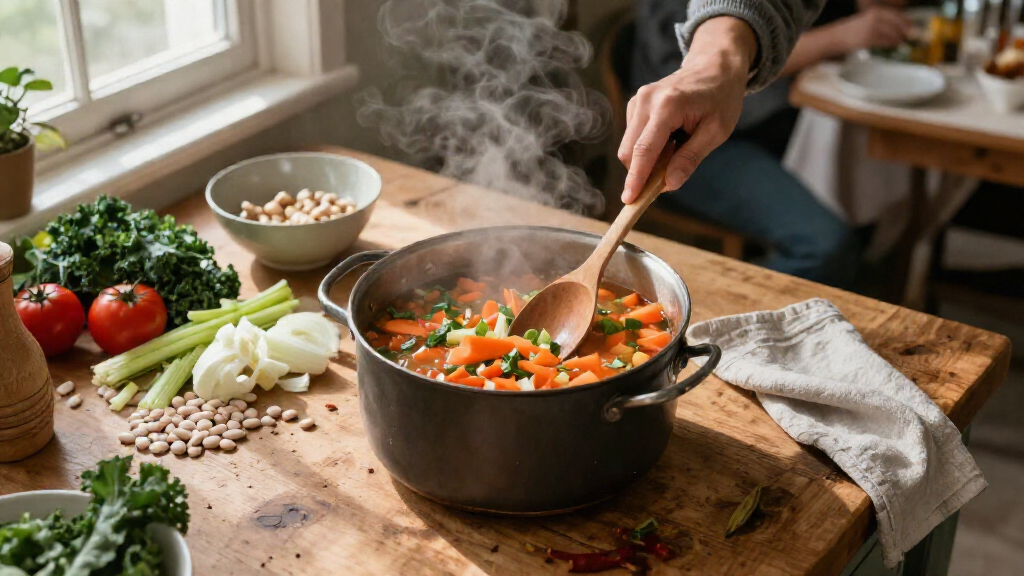 Sunday Pot Of Minestrone: The Vegetable Soup That Feeds The Week