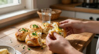 Tear & Share Garlic Bread Rolls