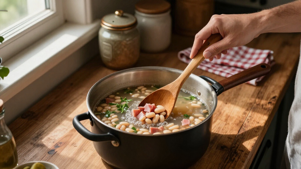 The Nostalgic Ham And Bean Soup Recipe That Takes Me Back